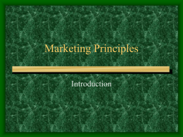 Marketing Introduction