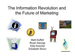 Interactive Marketing Presentation