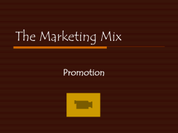 The Marketing Mix - econbus