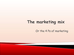 marketing mix2