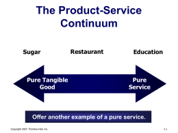 Figure 7-1 Three Levels of Product