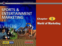 Introduction to Sports Marketing Notes