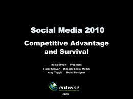 Competitive Advantage and Survival