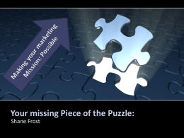 Piece of the Puzzle