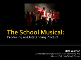 The School Musical - Music Education Expo 2016