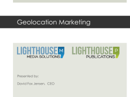 Boost Sales With Geo-Locational Targeting