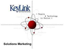 Solutions Marketing