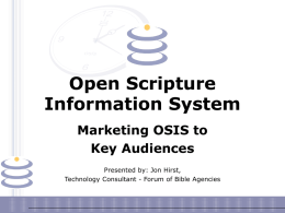 OSIS Marketing