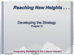 Chapter 6 - Strategy