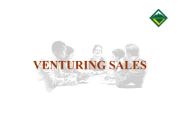 + Venturing Sales ()