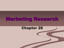 Unit 2 - Marketing Research ppt - Marketing