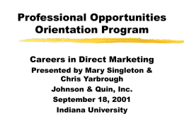 Johnson & Quin, Inc. - Indiana University Bloomington