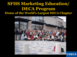 SFHS Marketing Education