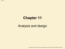 Presentation for Chapter 11