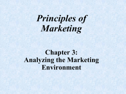 Principles of MKTG - Raymond J. Harbert College of Business