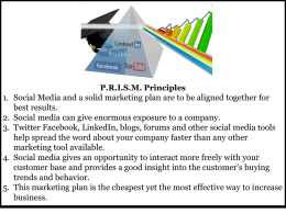 PRISM Principles - Marketing Huddle