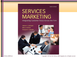 Why Service Marketing?
