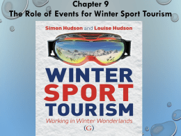 Chapter 9 The Role of Events for Winter Sport Tourism