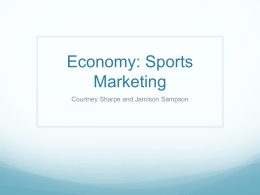 Sports Marketing and the Economyx
