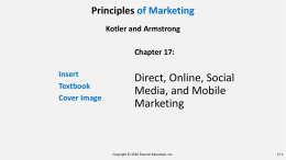 Chapter 17: Direct, Online, Social Media, and Mobile