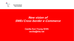 New vision of SMEs` Cross-border e