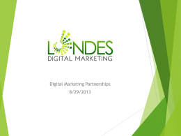 PowerPoint Presentation - Londes Digital Marketing