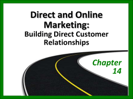 Forms of Direct Marketing - UPM EduTrain Interactive Learning