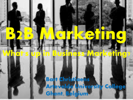 Business Marketing-BartChristiaens