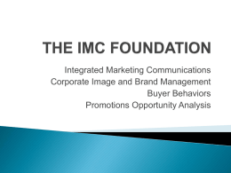 the imc foundation