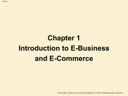 E-Commerce - Claroline