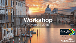 November 2016 Workshop Slides