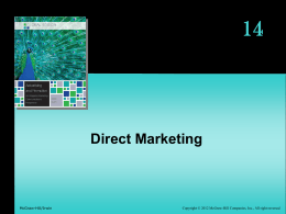 Direct Marketing - McGraw Hill Higher Education