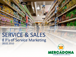 of Services Marketing