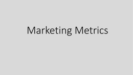 Marketing Metrics PowerPoint
