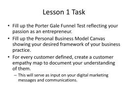 Digital Marketing Entrepreneur Business Model