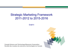 Strategic Marketing Framework Overview Draft 4