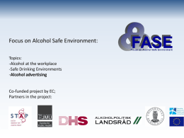 Anouk - FASE - European Alcohol Policy Alliance