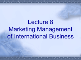 International Management-