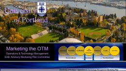 Marketing the OTM - AirShip Technologies Group