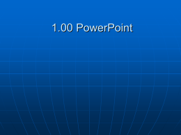 1.00 PowerPoint - J
