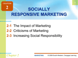socially responsive marketing - Garnet Valley School District