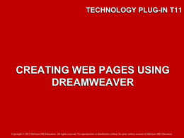 Technology Plug-In T11 PowerPoint Presentation
