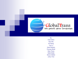 GlobalTrans 11-16-09 - International