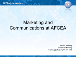 - afcea.org - AFCEA International