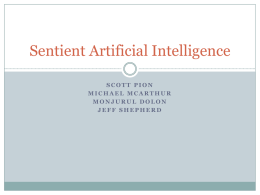 What is Sentient AI? - UNC Computer Science
