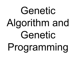 Examples of Genetic Programs