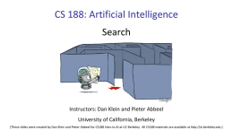 Uninformed Search - University of California, Berkeley