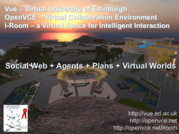 2013-OpenVCE-OpenSim - Artificial Intelligence Applications