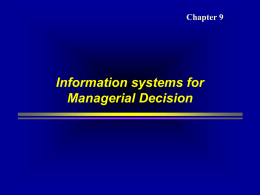 Information systemn voor eindgebruiker en kantoor