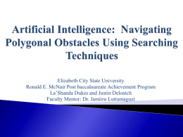 Artificial Intelligence: Navigating Polygonal Obstacles